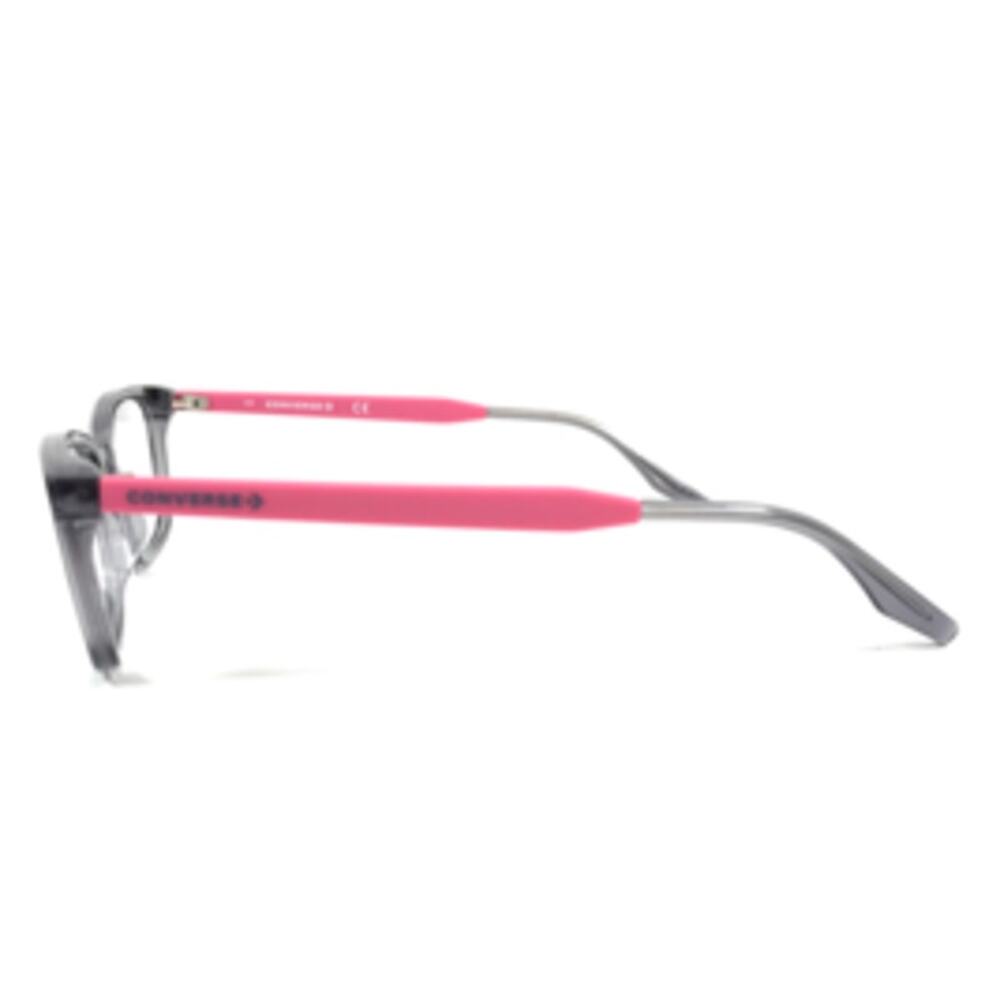 💎✨NEW WITH TAG✨💎Converse Kids Eyeglasses Frames Transparent Gray Pink - Picture 7 of 13